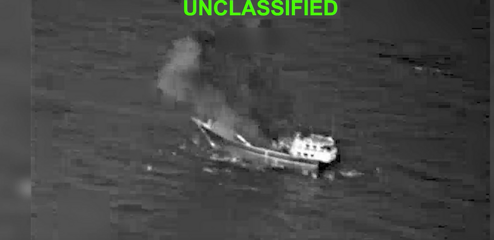 US destroys Iranian-affiliated vessel accused of targeting Navy ships