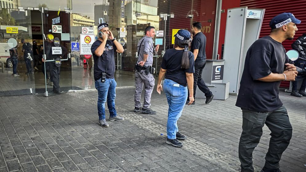 זירת הפיגוע בבאר שבע