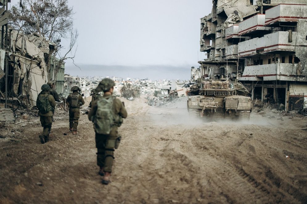 IDF Spokesperson IDF operating in the Gaza Strip.