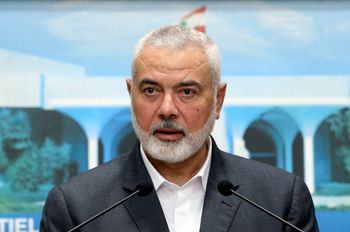 Le chef du bureau politique Hamas basé au Qatar, Ismail Haniyeh