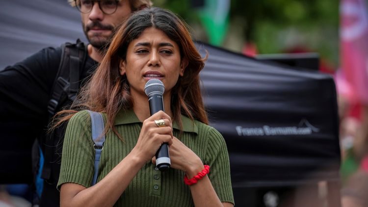 L'eurodéputée Rima Hassan
