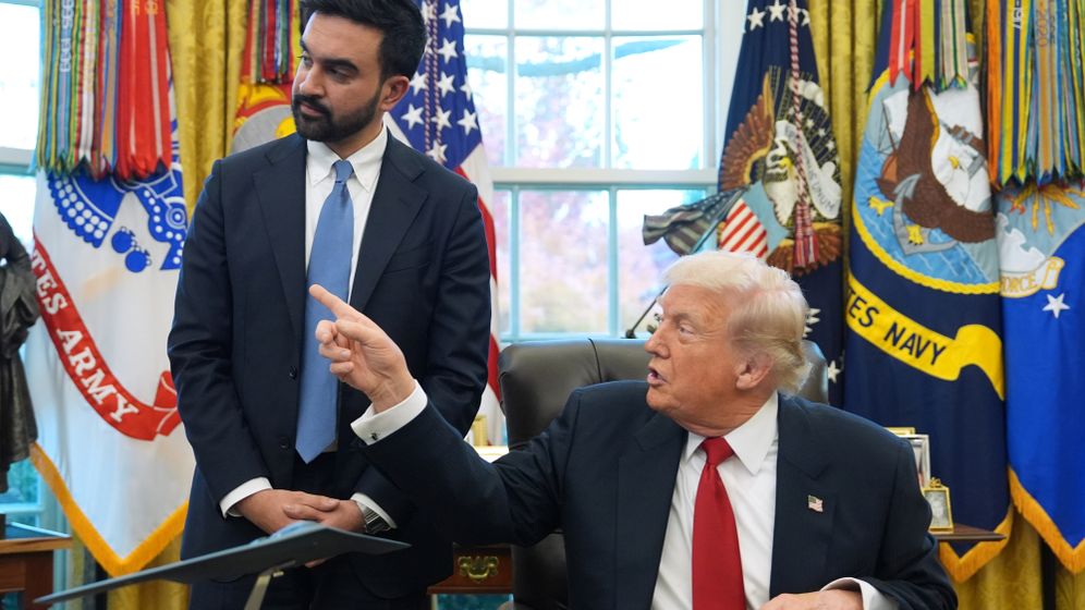 Donald Trump meets Zohran Mamdani