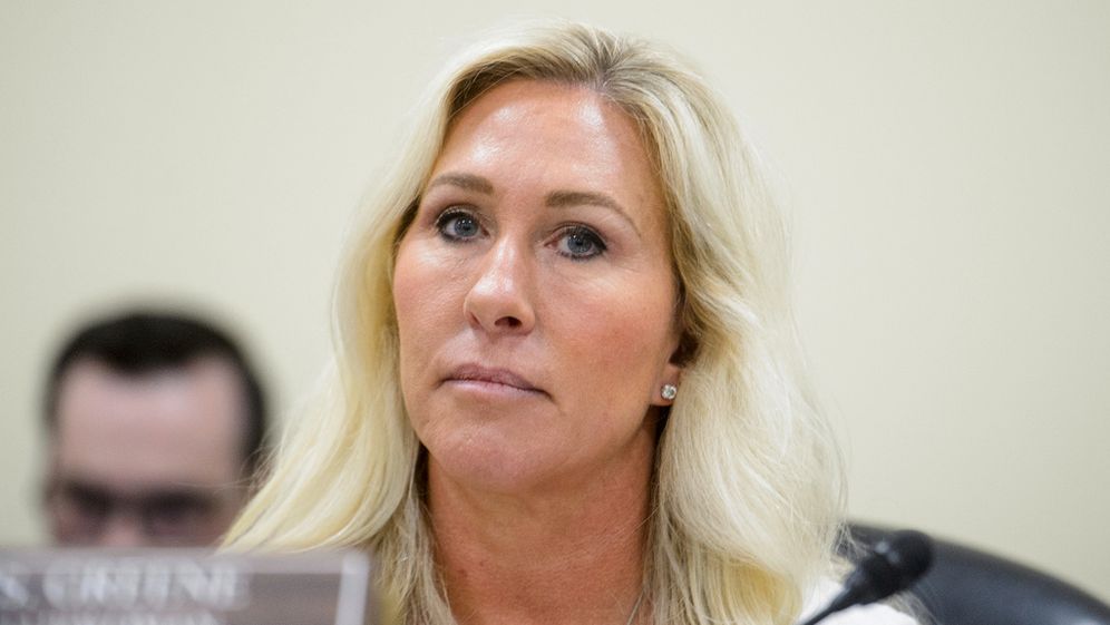 La membre du Congrès américain, la Républicaine, Marjorie Taylor-Greene