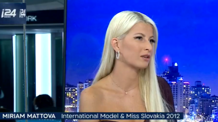 Miriam Mattova, mannequin canado-slovaque et Miss Slovaquie 2012