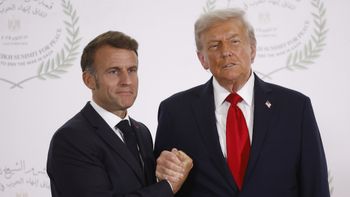 Emmanuel Macron et Donald Trump