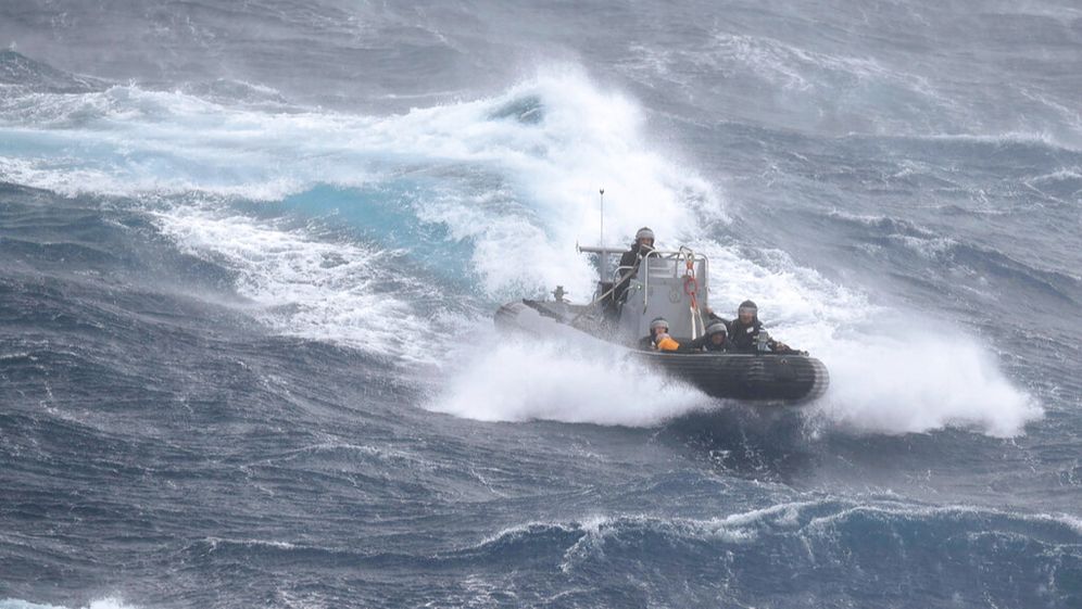 A vessel in a stormy sea, Archive