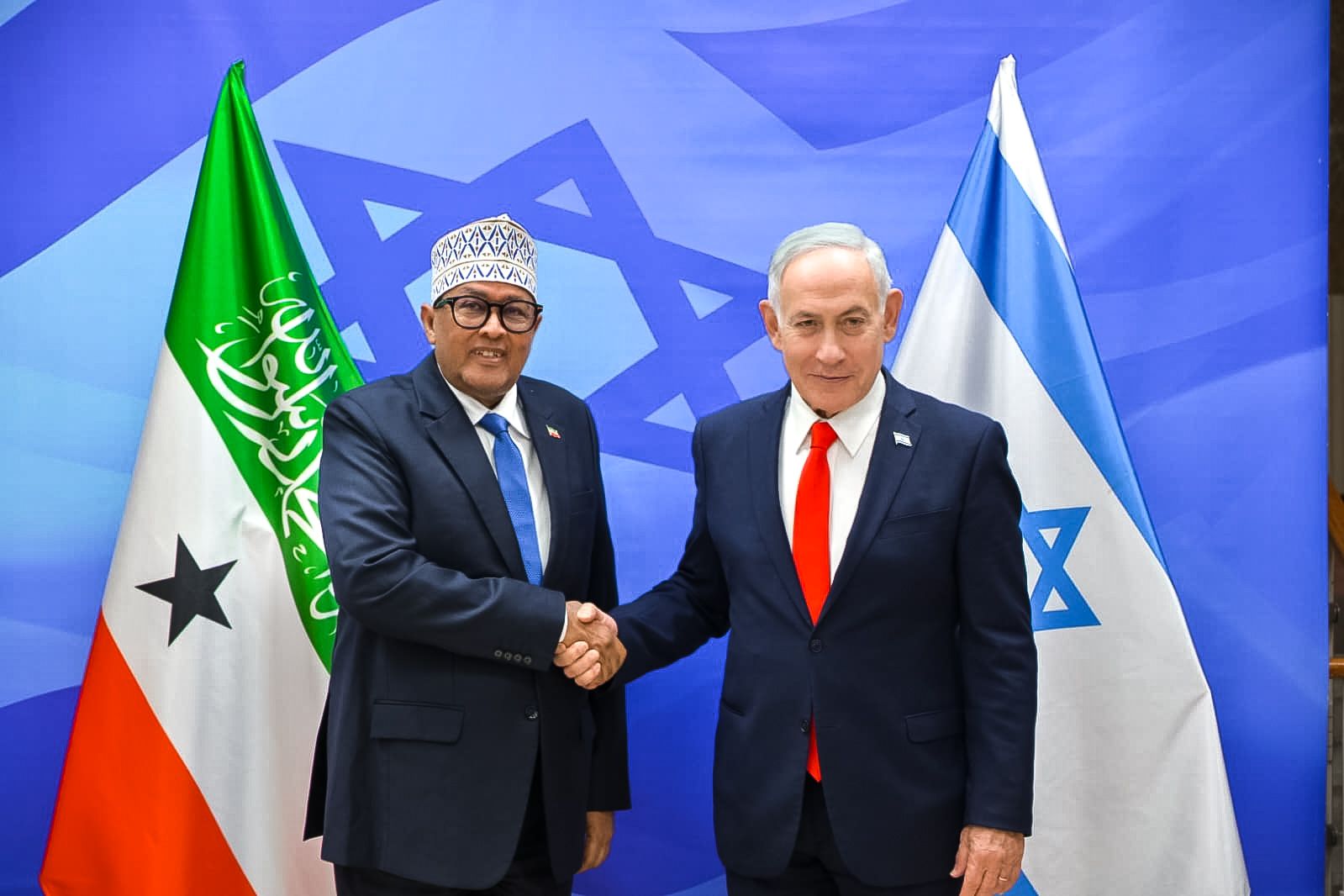 Somaliland President and Israeli PM hold “high-level meeting,” officially sign a Strategic Declaration on Cooperation