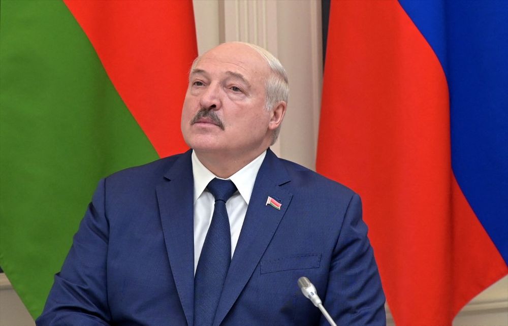 Le président du Belarus Alexander Loukashenko à Moscou en Russie, le 19 février 2022
