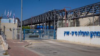 L'usine de dessalement de Sorek, dans le sud d'Israël