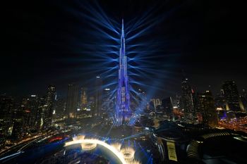 Festivités du Nouvel an à Dubaï, aux Emirats arabes unis