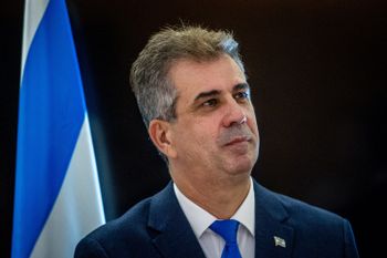 Israel's Foreign Minister Eli Cohen