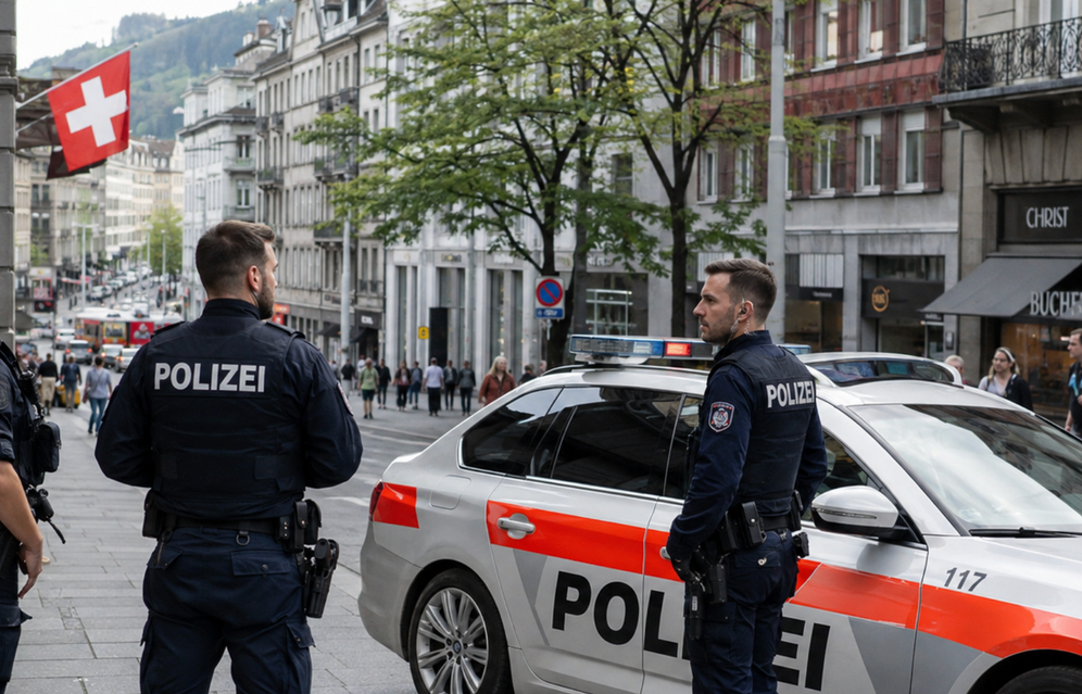 police suisse - illustration