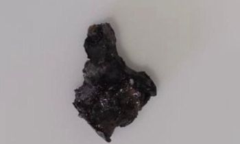 Photo de l'éclat d'obus de mortier 