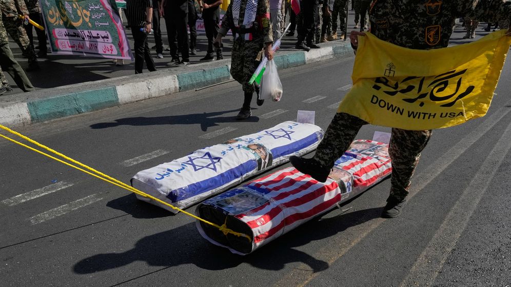 Manifestation contre Israël et les États-Unis à Téhéran, Iran, le 18.09.2026