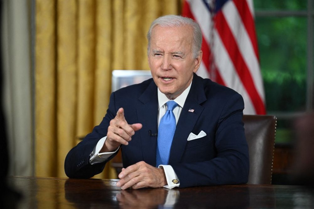U.S. President Joe Biden in the Oval Office of the White House in Washington, DC, U.S.