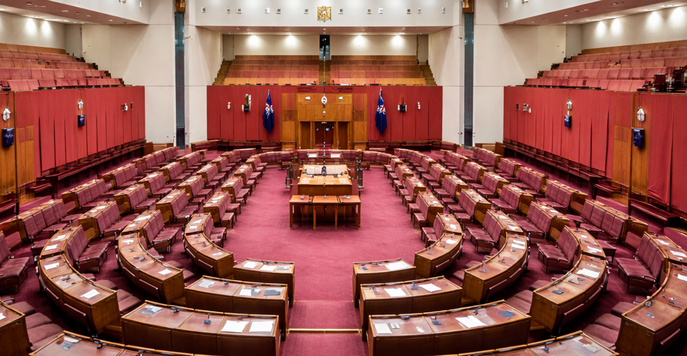 Chambre du Sénat australien - image d'illustration