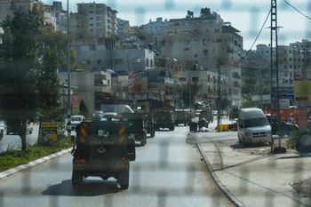 The Israeli military operating in the West Bank's Nablus
