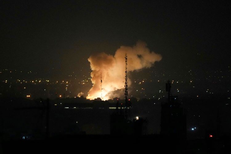 פיצוץ בטהרן לאחר התקיפה הישראלית במבצע "עם כלביא", 13.6.2025