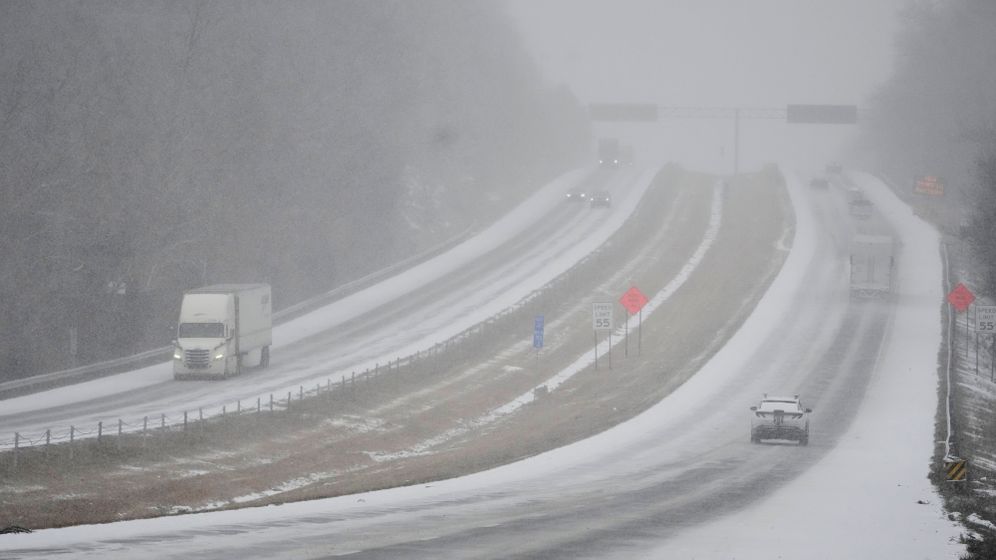 סופת כפור בטנסי, ארצות הברית, 24.01.26