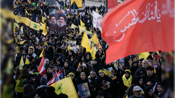 תיעוד מהלוויתו של נסראללה