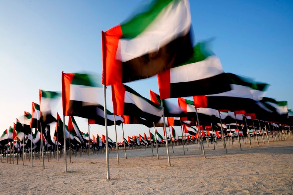 UAE Flags