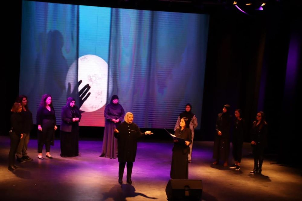 مسرحية "أسطورة المرأة التي أرادت" سديروت رهط جنوب إسرائيل