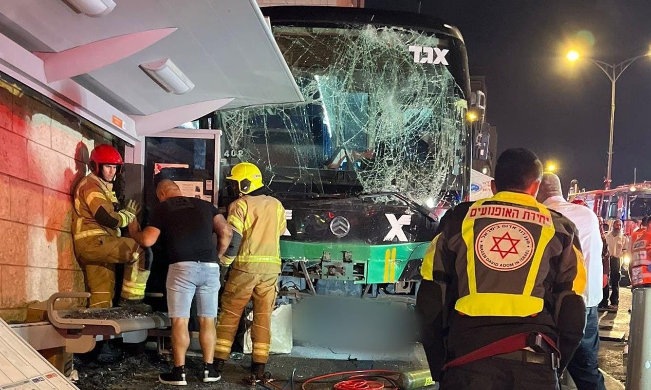 3 Dead After Jerusalem Bus Crashes Into Store - Medics - Vimarsana News
