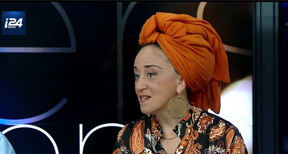 Laly Derai, mère de Saadia Derai, tué au combat à Gaza, sur le plateau d'i24NEWS