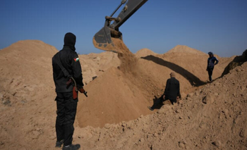 Recherche de corps d'otages dans la bande de Gaza