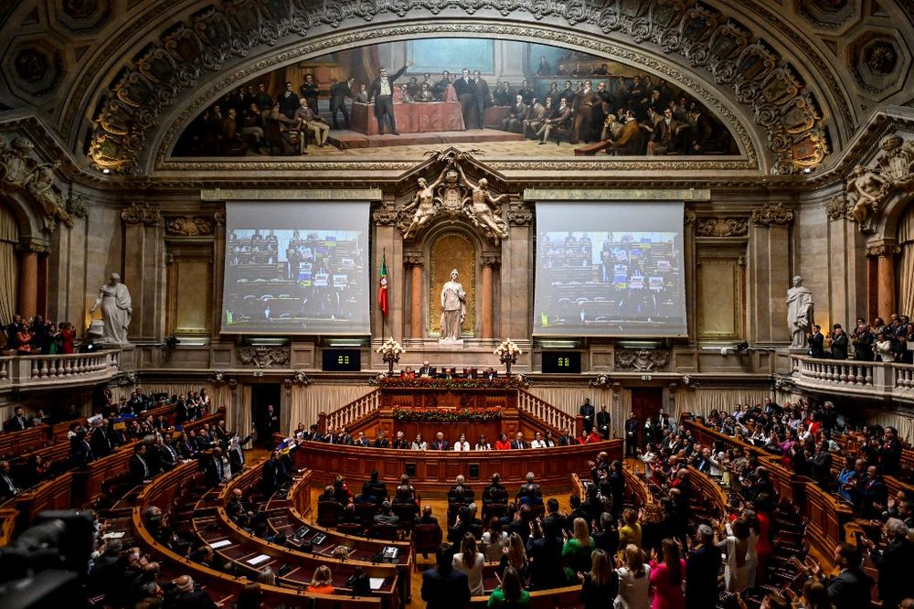 البرلمان البرتغالي في لشبونة