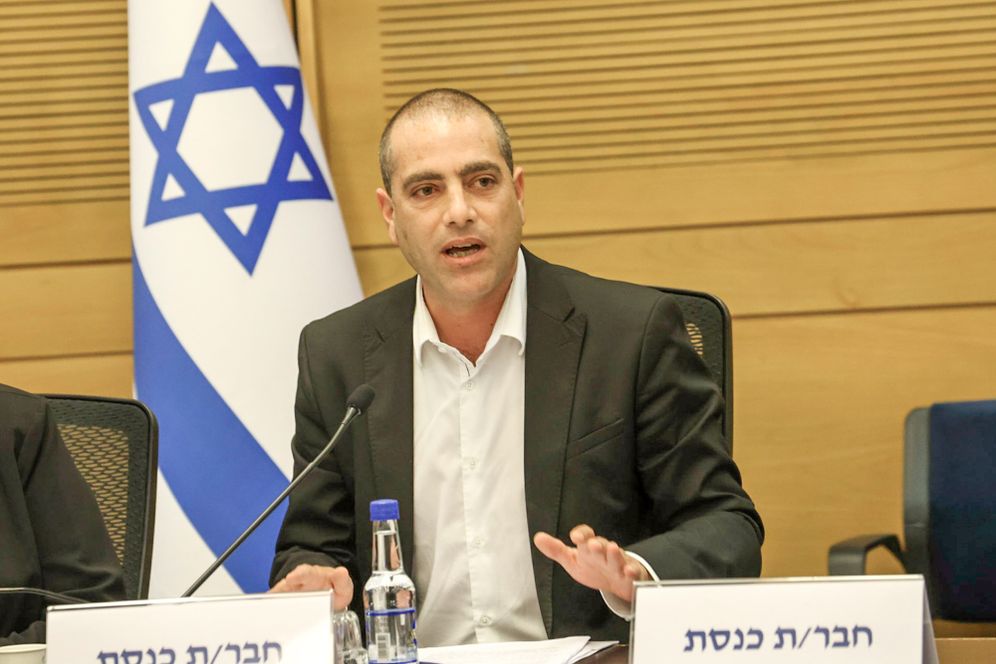 Le président de la coalition gouvernementale, Ofir Katz