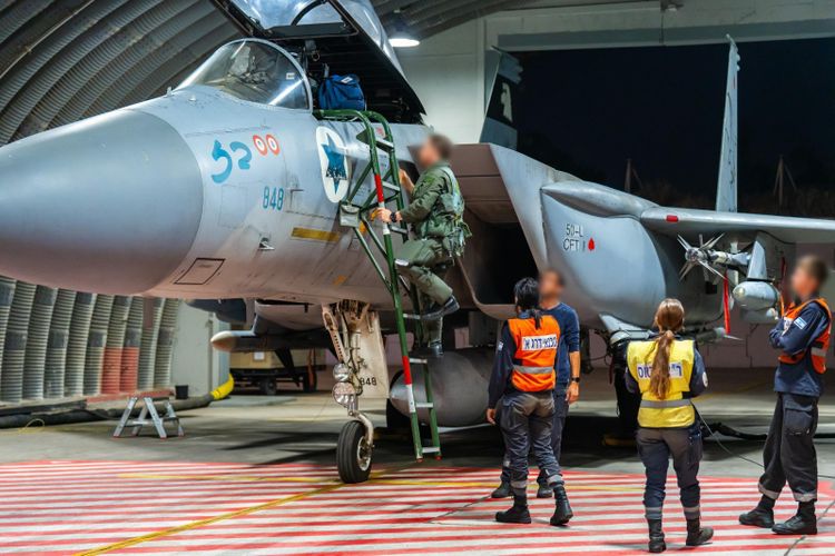 Air Forces planes take ogg got operation 'Rising Lion' in Iran