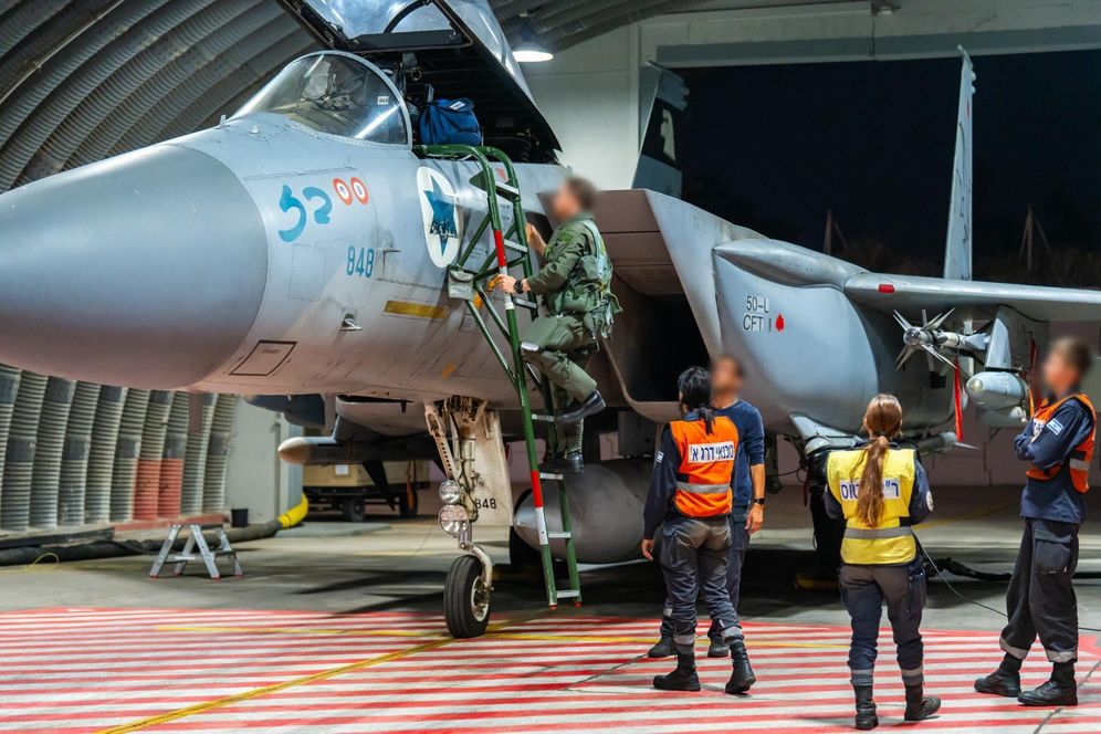 Air Forces planes take ogg got operation 'Rising Lion' in Iran