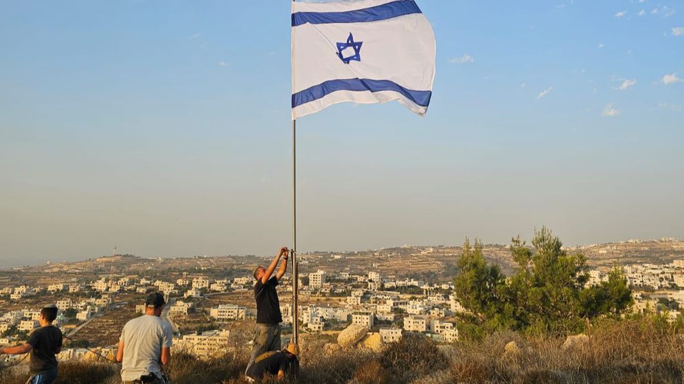 The new farms that were established in the Hebron Hills