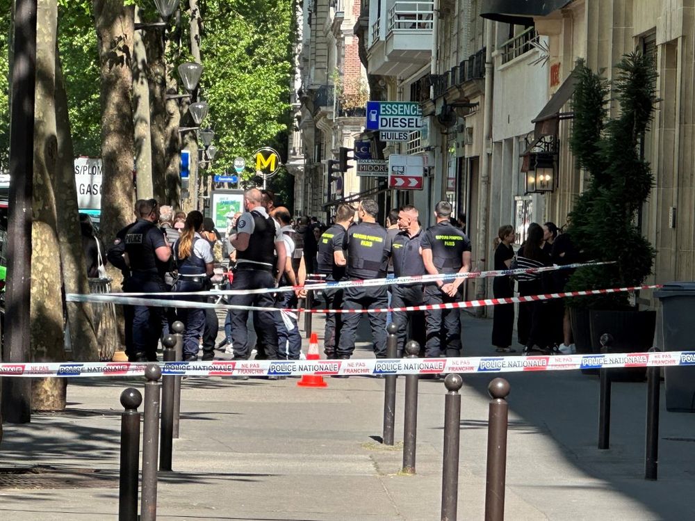 Les lieux de la fusillade boulevard de Courcelles à Paris, le 24 mai 2023