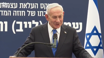 Benjamin Netanyahou lors de la réinhumation des grands-parents de Theodor Herzl à Jérusalem, le 05.08.2026