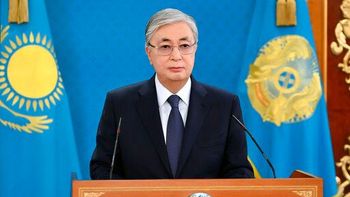 Le président du Kazakhstan, Kassym-Jomart Tokayev