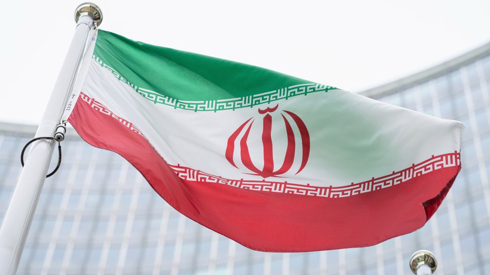 File photo of the Iranian flag