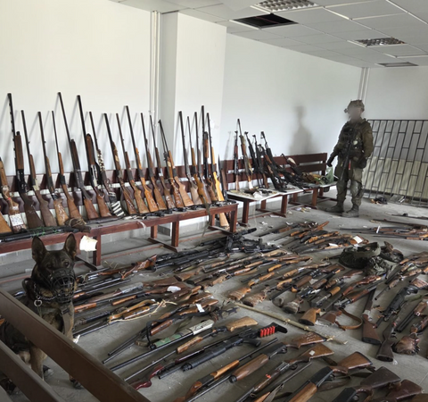 IDF Uncovers 130-Weapon Cache in Lebanese School