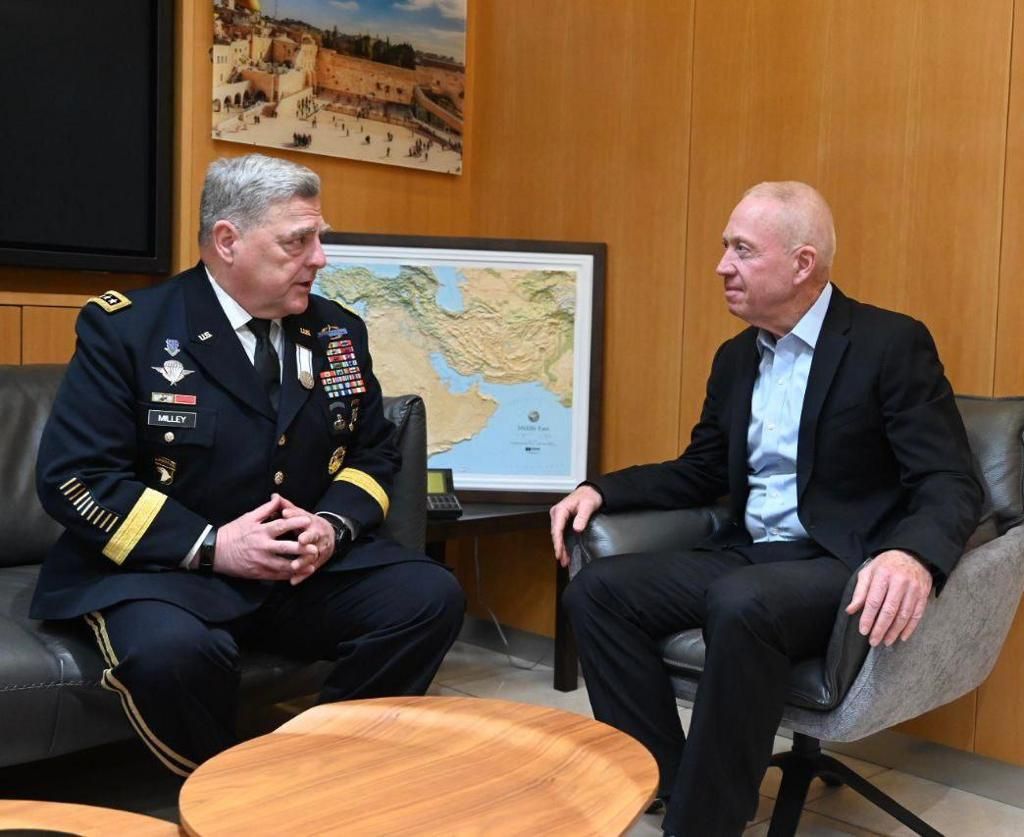Israeli Defense Minister Commends General Milley's Impact On U.S.-Israel Ties - Vimarsana News