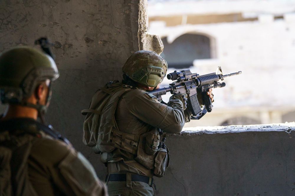 Soldados das FDI em Gaza