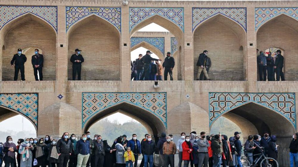 Archive - Manifestations contre la pénurie d'eau à Ispahan en Iran, le 19 novembre 2021