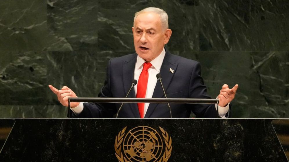 Discours de Benjamin Netanyahou à l'Assemblée générale de l'ONU, à New York, le 24.09.2026