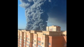 Screenshot Screengrab from a video shared by Ukrainian Prsident Volodymyr Zelensky