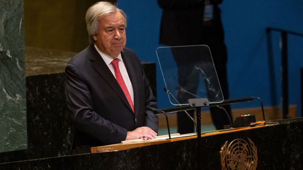 الأمين العام للأمم المتحدة، أنطونيو غوتيريش، الأرشيف
