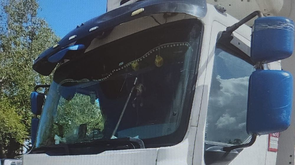 המשאית שבה המשטרה מצאה את אחמד גופי פצוע ירי לאחר שנורה בראשו ואותר ללא רוח חיים, ביישוב דבוריה
