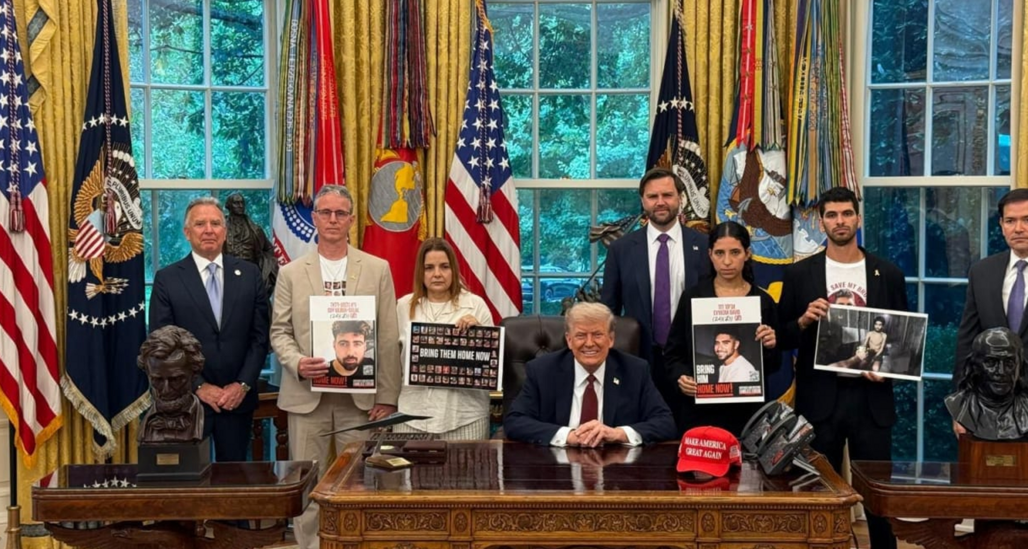Plan Trump pour Gaza : soutien des familles d’otages et de l’opposition, scepticisme au sein de la coalition