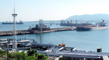 Le port pétrolier de Novorossïisk