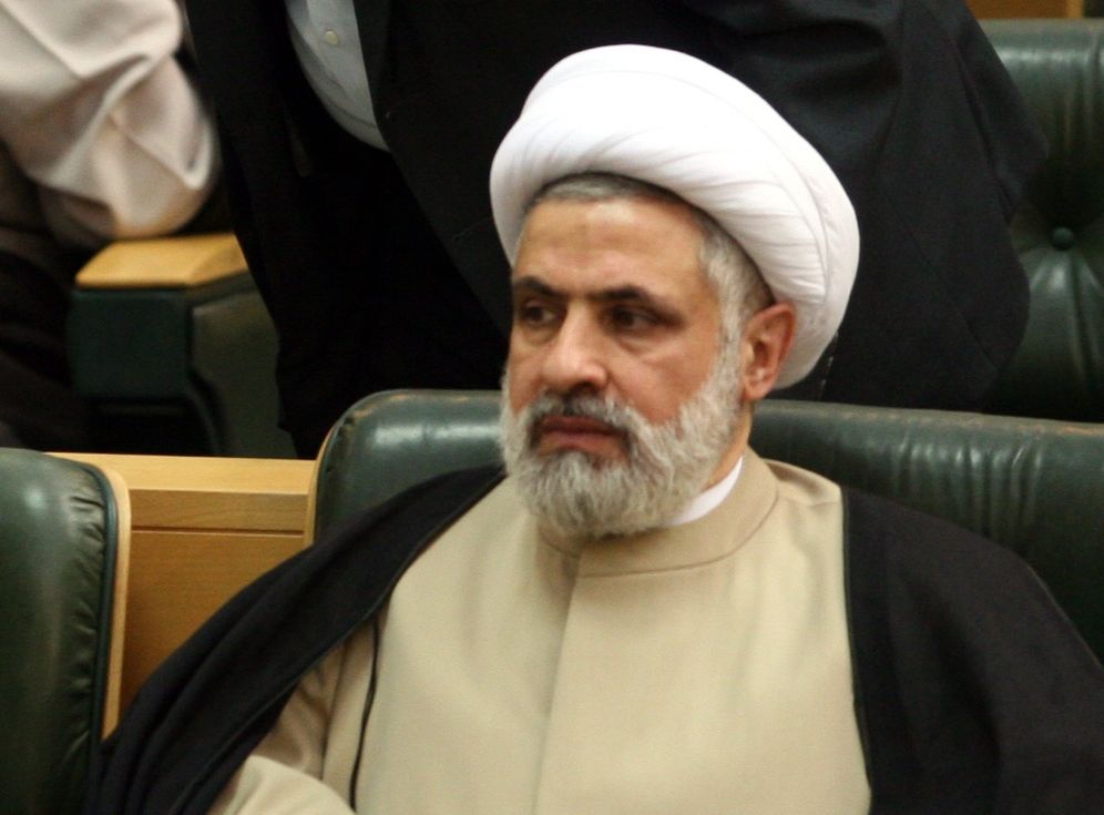 Hezbollah's Secretary General Naim Qassem in Tehran, Iran