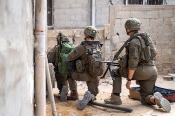 The IDF's 162nd Division troops operating in Rafah